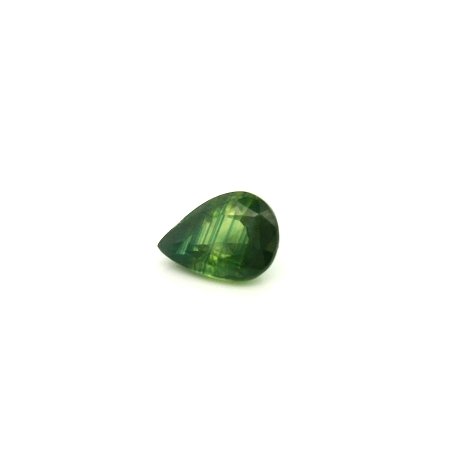 0.85 ct Pear Green Natural Sapphire