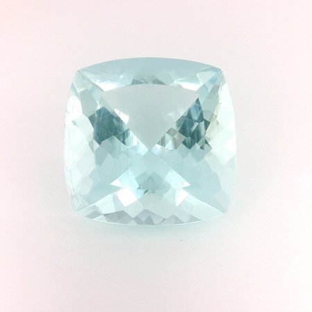 9.07 ct Cushion Blue Natural Aquamarine