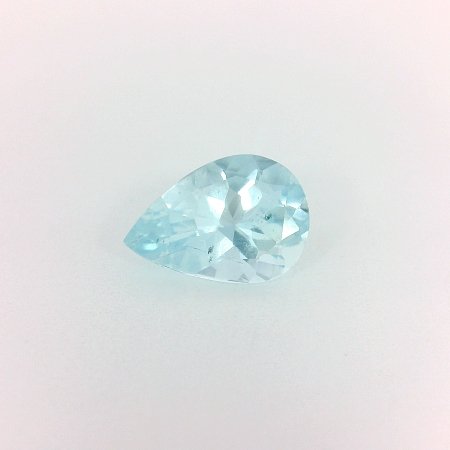 1.50 ct Pear Blue Natural Aquamarine
