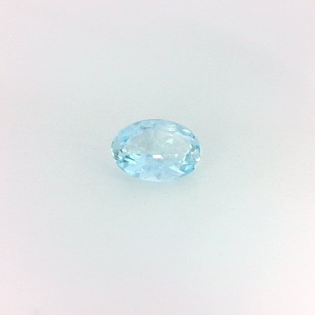 0.63 ct Oval Blue Natural Aquamarine