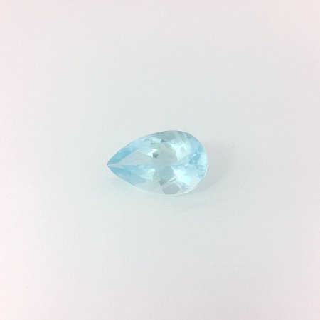 0.78 ct Pear Blue Natural Aquamarine
