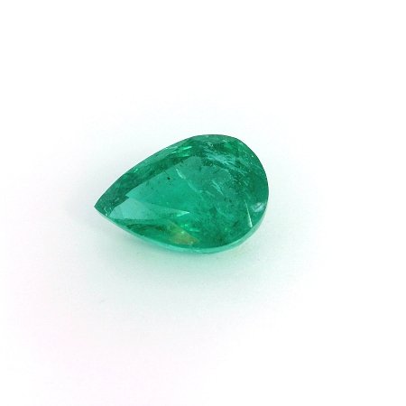 2.56 ct Pear Green Natural Emerald