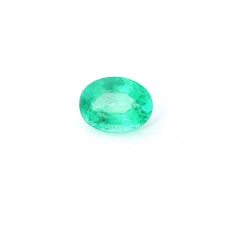 1.23 ct Oval Green Natural Emerald