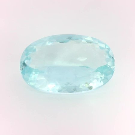 9.11 ct Oval Blue Natural Aquamarine
