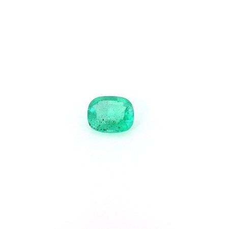 0.35 ct Cushion Green Natural Emerald