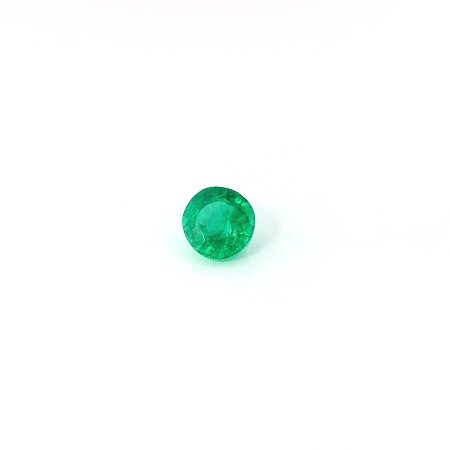 0.29 ct Round Green Natural Emerald