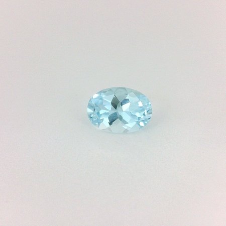 0.66 ct Oval Blue Natural Aquamarine