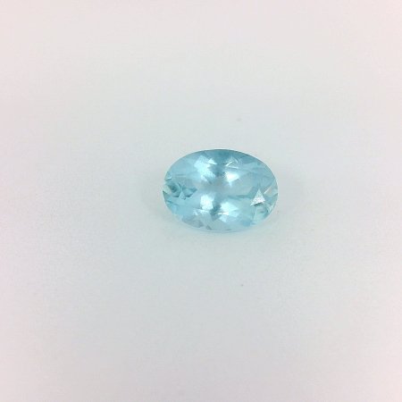 0.76 ct Oval Blue Natural Aquamarine