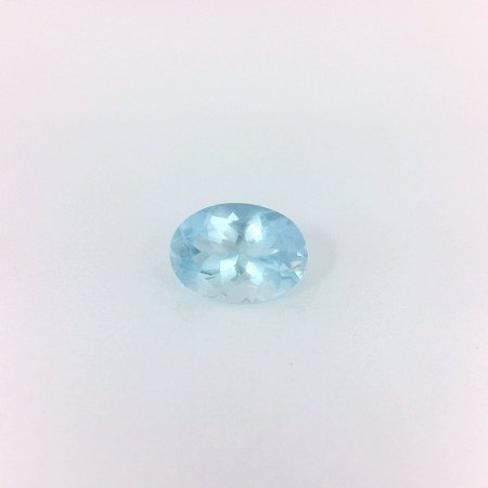 0.72 ct Oval Blue Natural Aquamarine