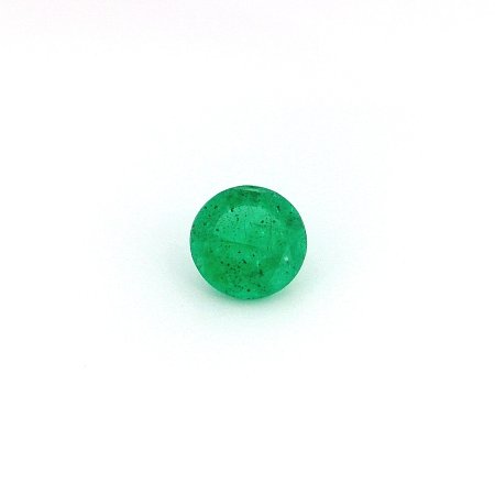 0.81 ct Round Green Natural Emerald