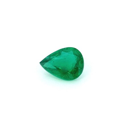 1.31 ct Pear Green Natural Emerald