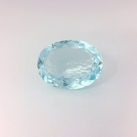 3.71 ct Oval Blue Natural Aquamarine