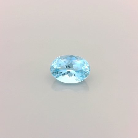 0.84 ct Oval Blue Natural Aquamarine