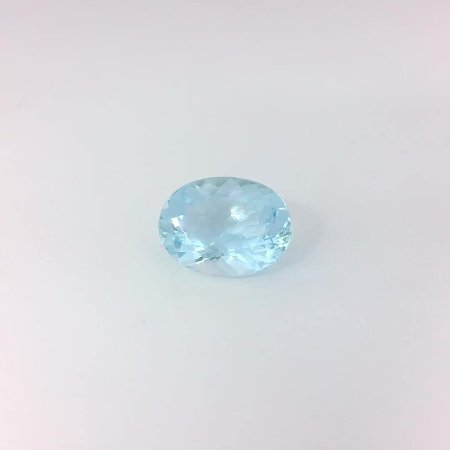 0.85 ct Oval Blue Natural Aquamarine
