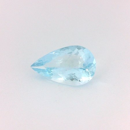 2.44 ct Pear Blue Natural Aquamarine