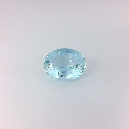 1.38 ct Oval Blue Natural Aquamarine