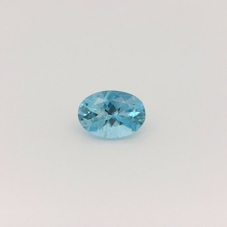 0.91 ct Oval Blue Natural Aquamarine
