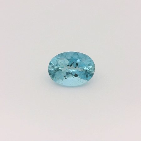 1.37 ct Oval Blue Natural Aquamarine