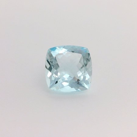 2.74 ct Cushion Blue Natural Aquamarine