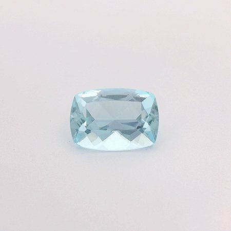 6.19 ct Cushion Blue Natural Aquamarine