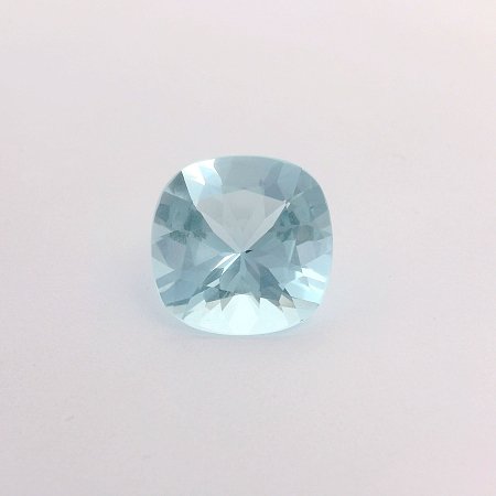 6.76 ct Cushion Blue Natural Aquamarine