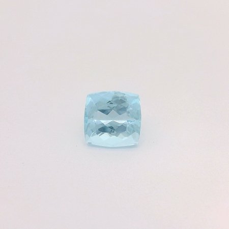 3.74 ct Cushion Blue Natural Aquamarine