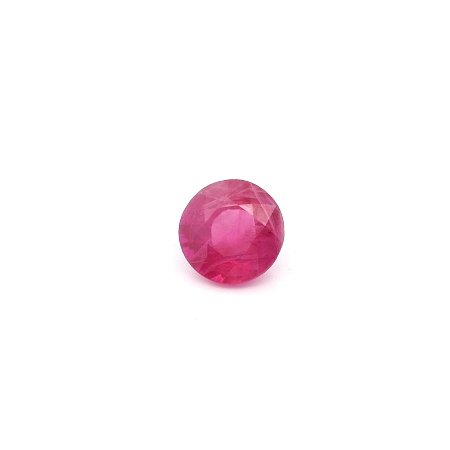 1.11 ct Round Red Natural Ruby