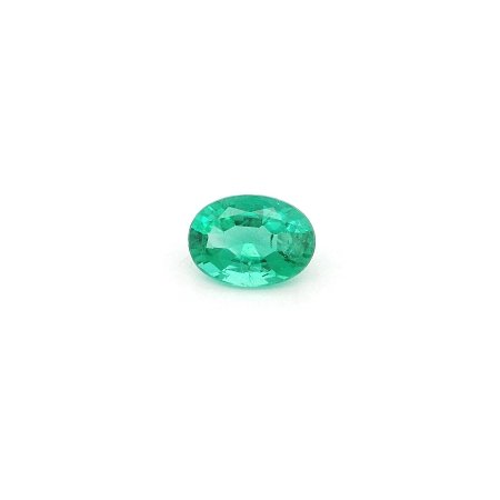 0.61 ct Oval Green Natural Emerald