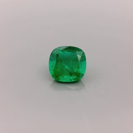 0.92 ct Cushion Green Natural Emerald