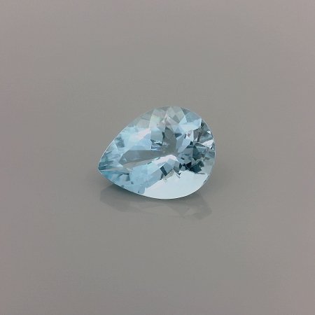 1.40 ct Pear Blue Natural Aquamarine