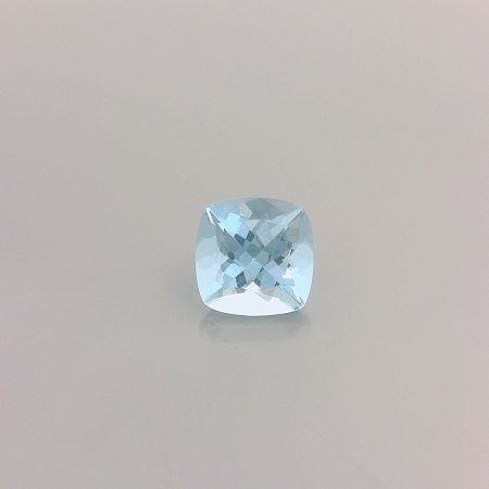 0.95 ct Cushion Blue Natural Aquamarine