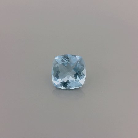 0.84 ct Cushion Blue Natural Aquamarine