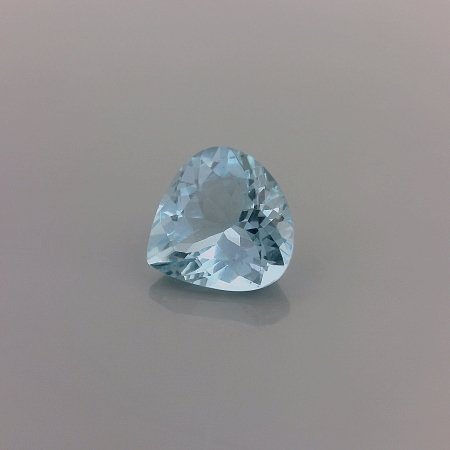 1.45 ct Pear Blue Natural Aquamarine