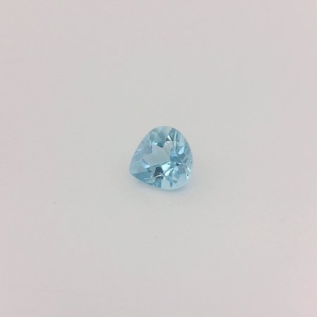 0.45 ct Pear Blue Natural Aquamarine