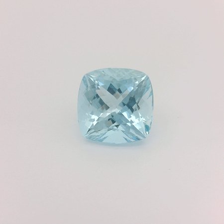 2.54 ct Cushion Blue Natural Aquamarine