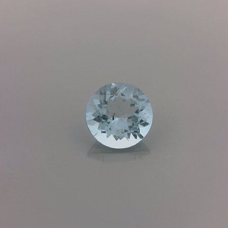1.10 ct Round Blue Natural Aquamarine