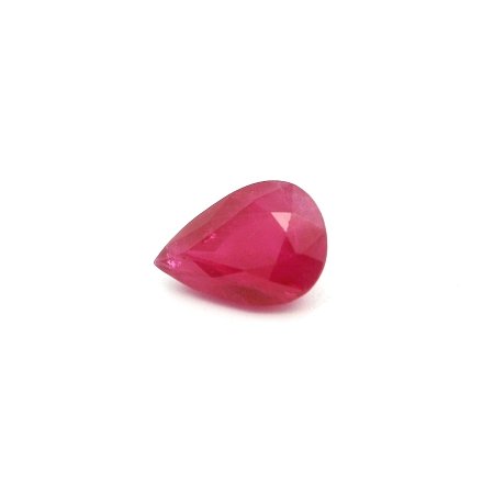 1.40 ct Pear Red Natural Ruby