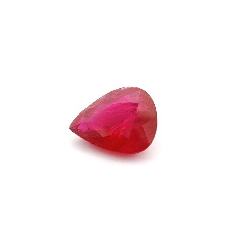 2.64 ct Pear Red Natural Ruby
