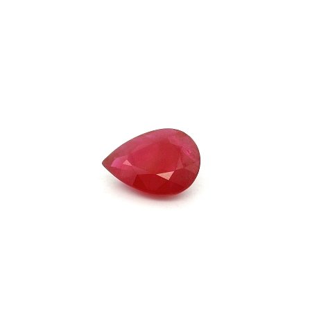 1.23 ct Pear Red Natural Ruby