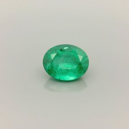 1.26 ct Oval Green Natural Emerald