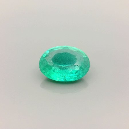 1.39 ct Oval Green Natural Emerald