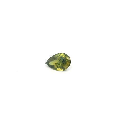 0.70 ct Pear Green Natural Sapphire