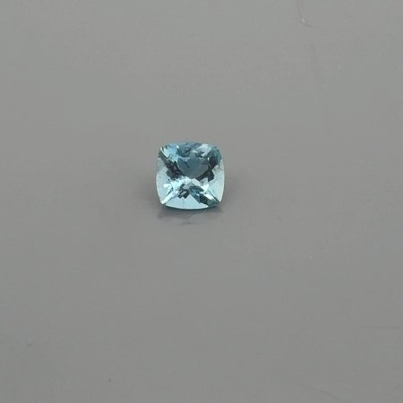 0.86 ct Cushion Blue Natural Aquamarine