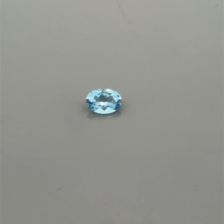 0.60 ct Oval Blue Natural Aquamarine