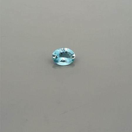 0.96 ct Oval Blue Natural Aquamarine