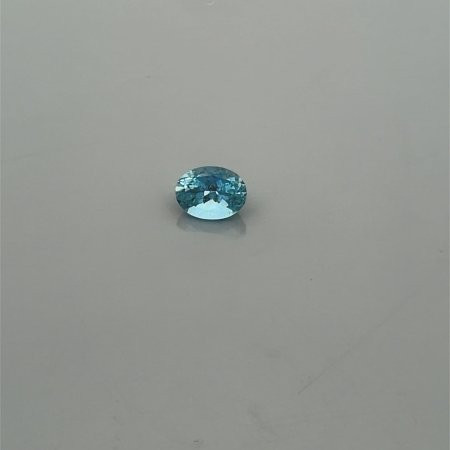 0.96 ct Oval Blue Natural Aquamarine