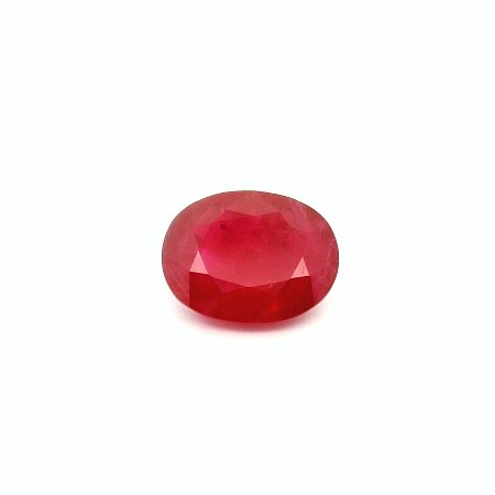 3.33 ct Oval Red Natural Ruby