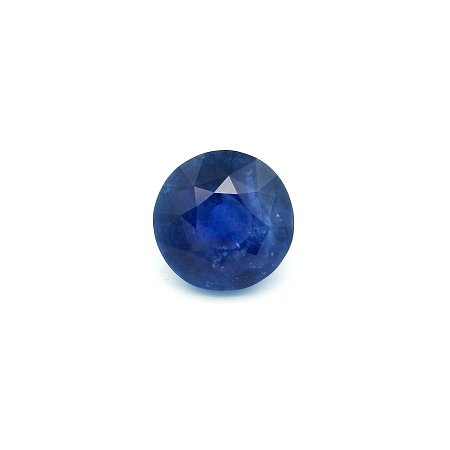 4.66 ct Round Blue Natural Sapphire