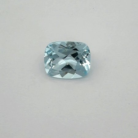 2.91 ct Cushion Blue Natural Aquamarine