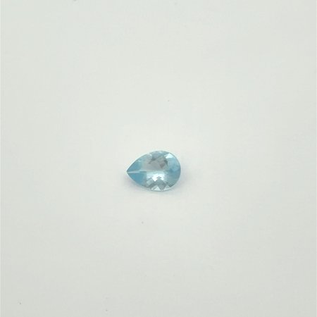 0.54 ct Pear Blue Natural Aquamarine